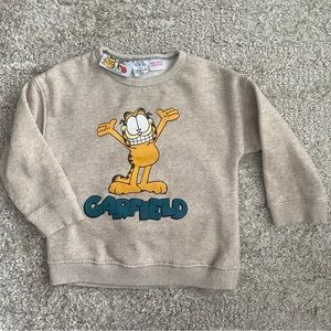 ZARA GARFIELD CREWNECK SWEATSHIRT